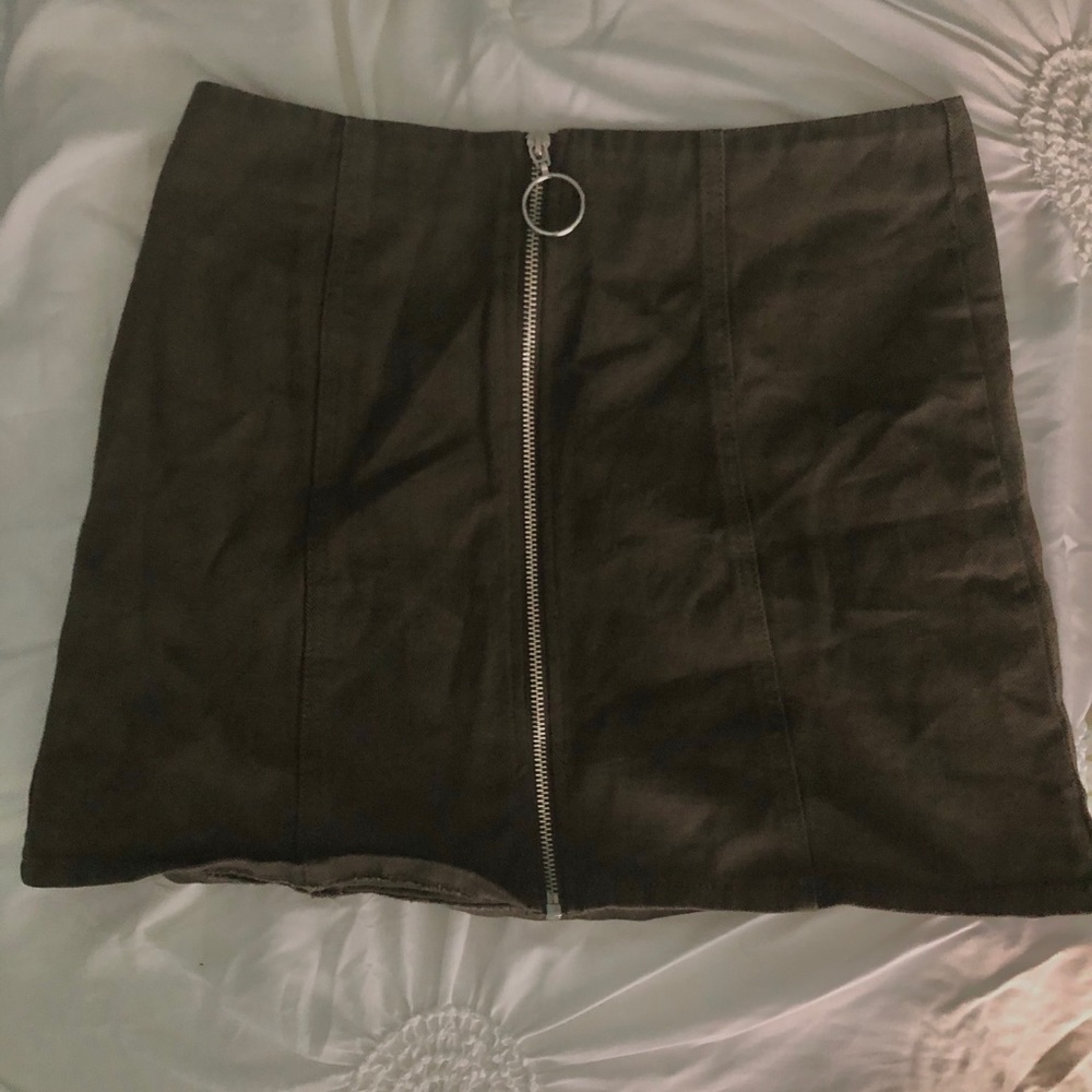 Olive Mini Skirt